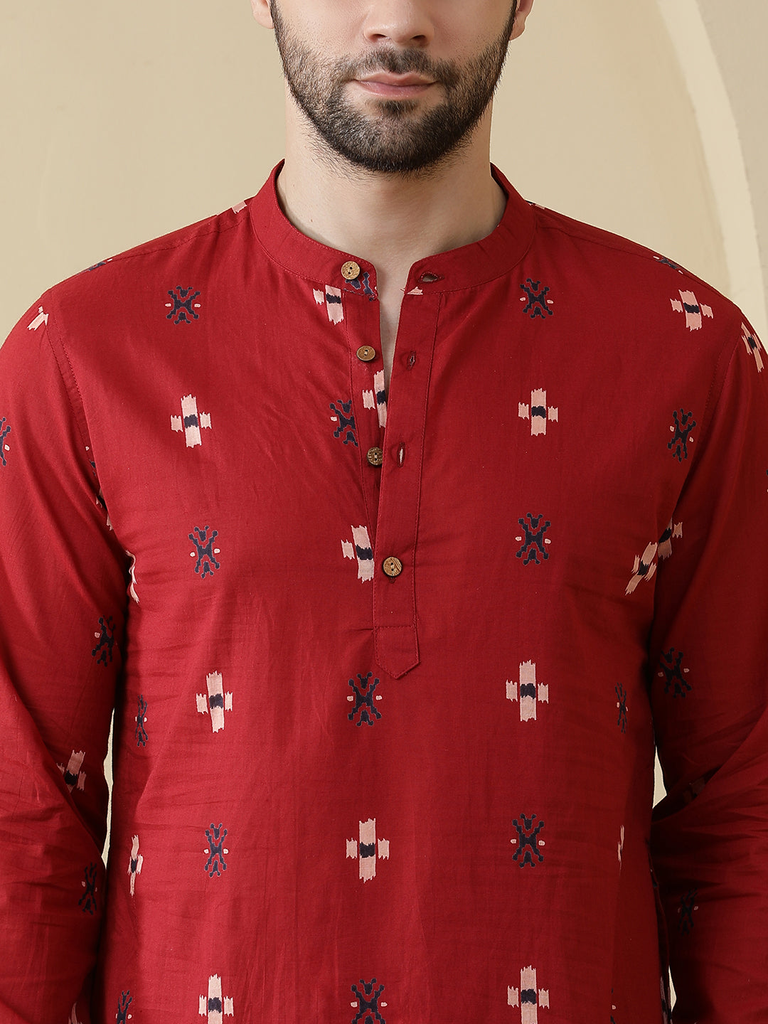 Straight Printed Cotton Kurtas