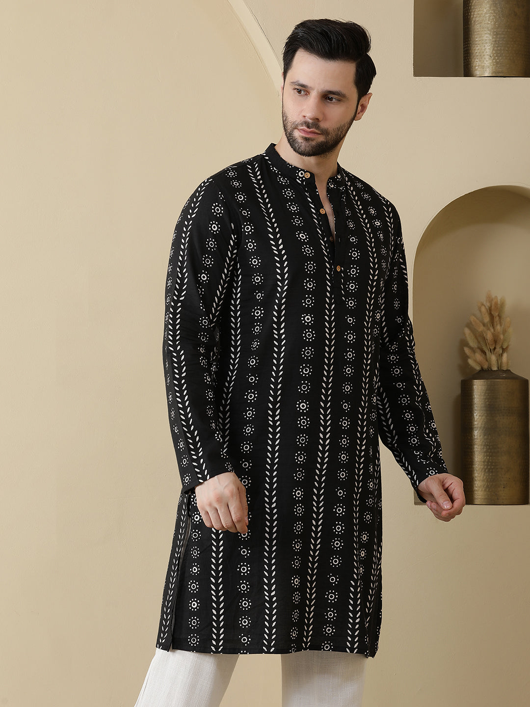 Straight Printed Cotton Kurtas