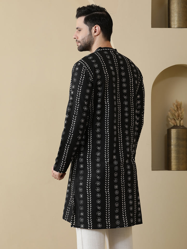 Straight Printed Cotton Kurtas