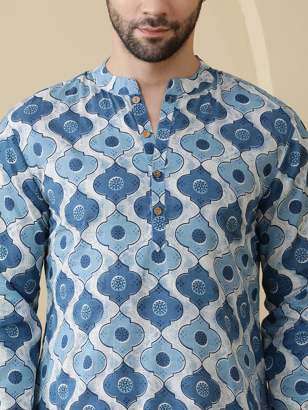 Straight Printed Cotton Kurtas