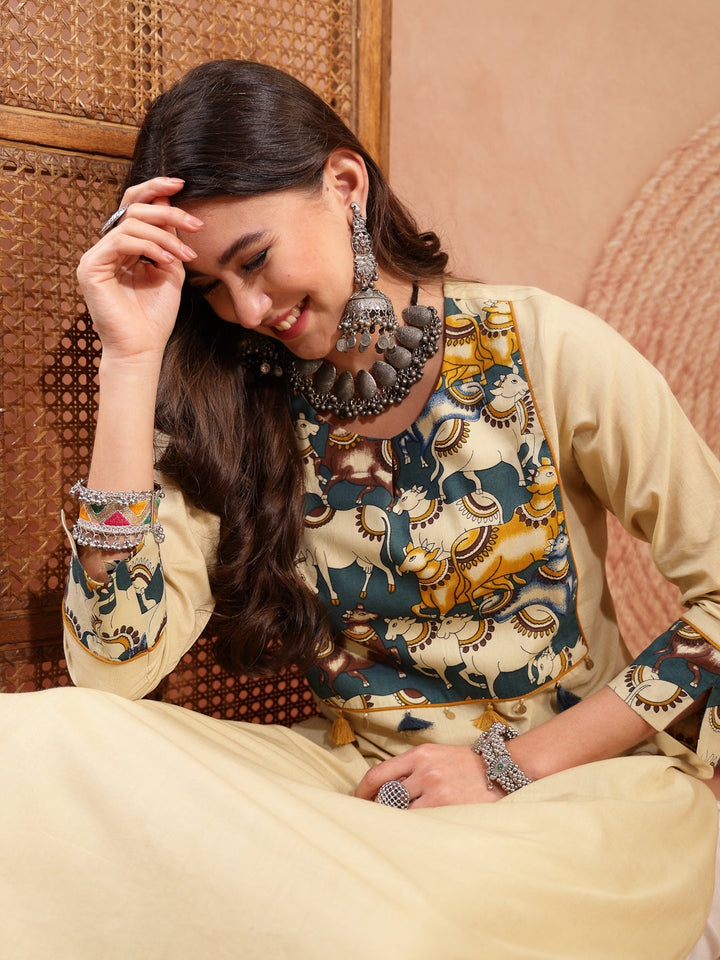 Solid Rayon Straight Kurta