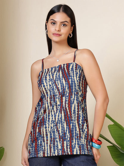 Nayo multi color printed tunic – wholesale manufacturer & exporter from India