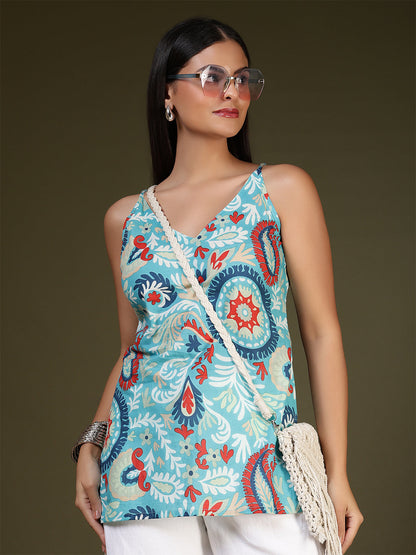 Nayo printed tunic – wholesale manufacturer & exporter from India