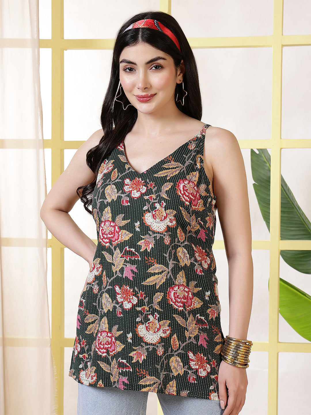 Nayo printed tunic – wholesale manufacturer & exporter from India
