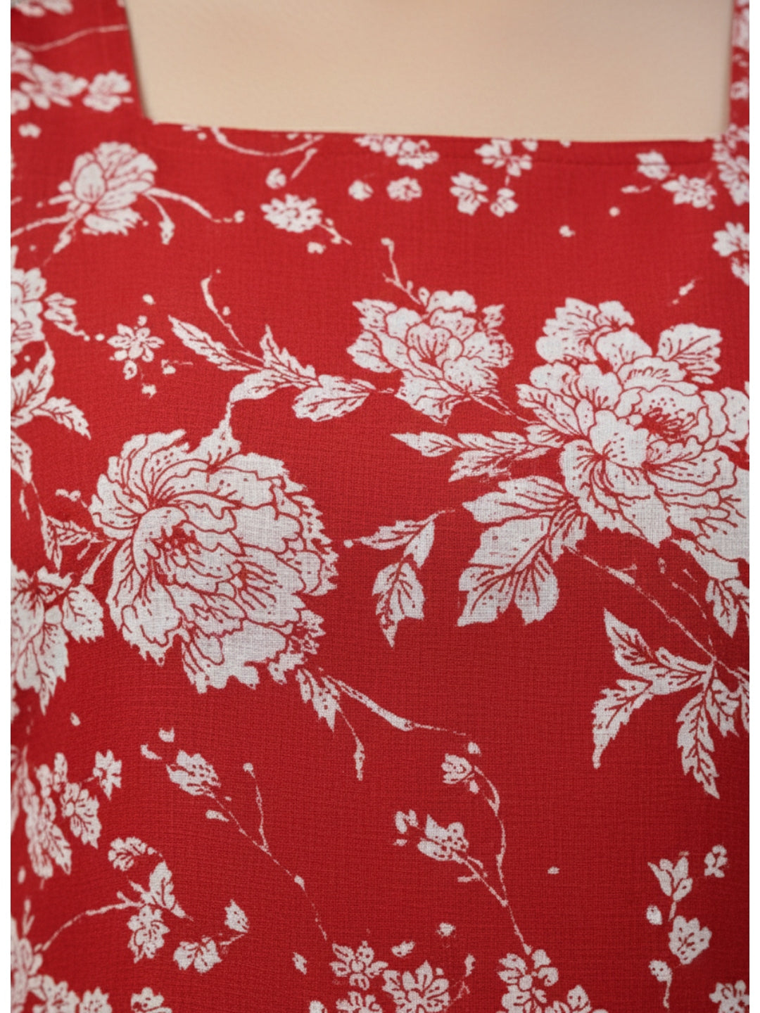 Printed Stylish Back Straight Sleeveless Kurta