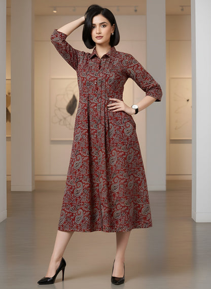 Bohemain Printed Dress for Women
