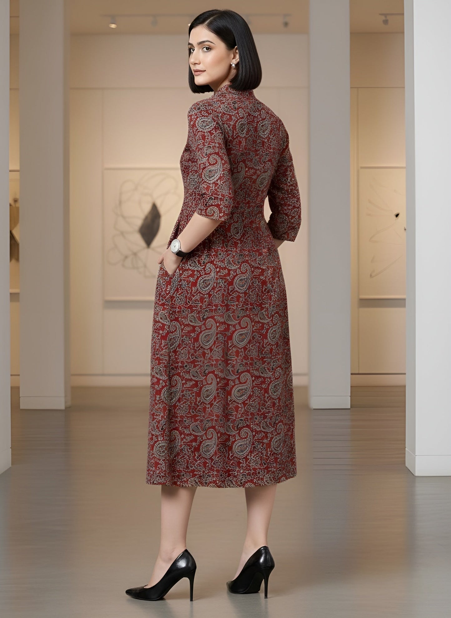 Bohemain Printed Dress for Women