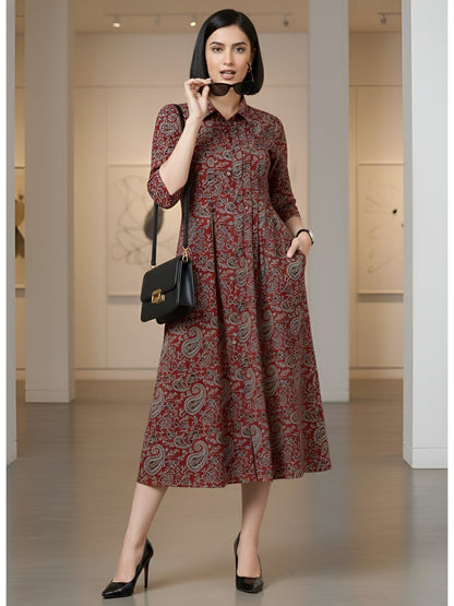 Bohemain Printed Dress for Women