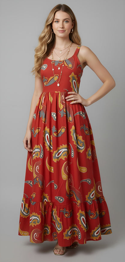 Floral Printed Dress for Women