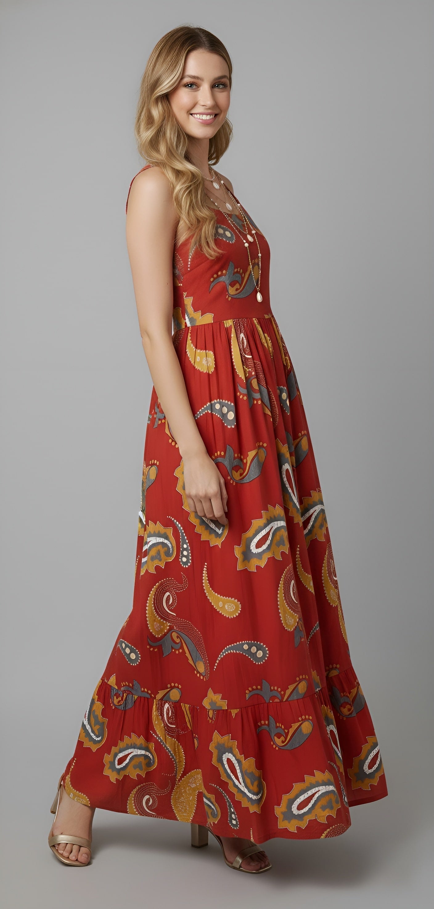 Floral Printed Dress for Women