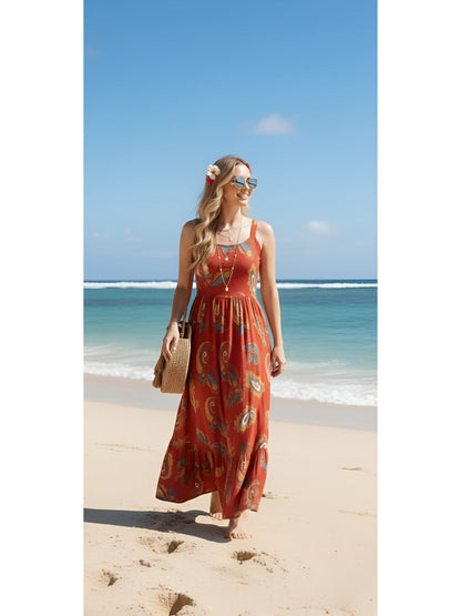 Floral Printed Dress for Women