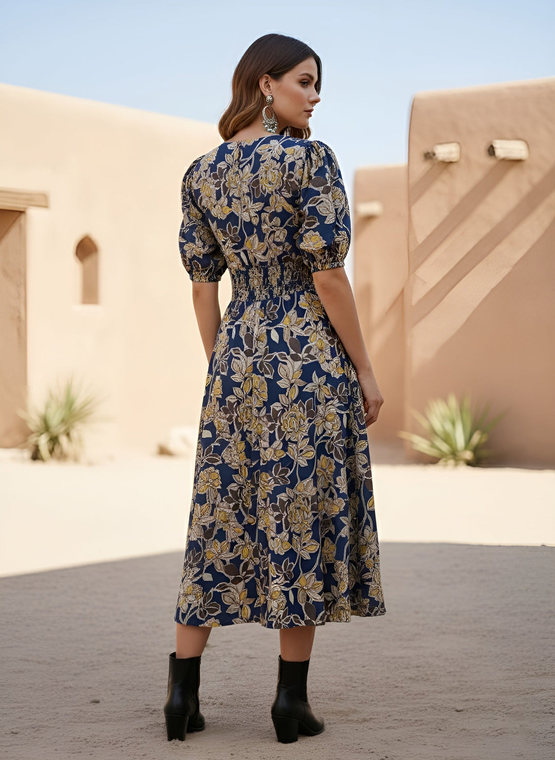 Floral Printed Dress for Women