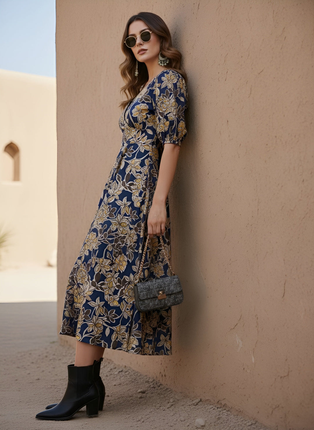 Floral Printed Dress for Women