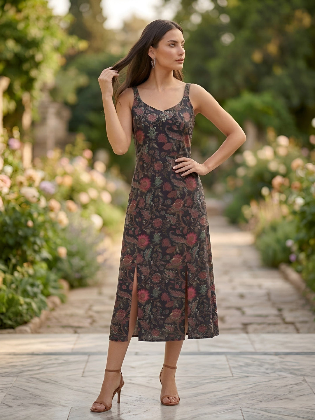 Floral Printed Dress