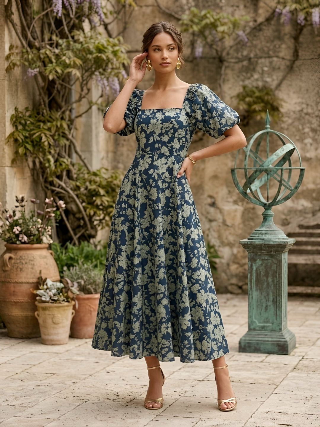 Floral Printed Dress