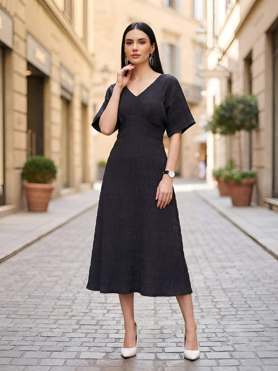 Solid Dress
