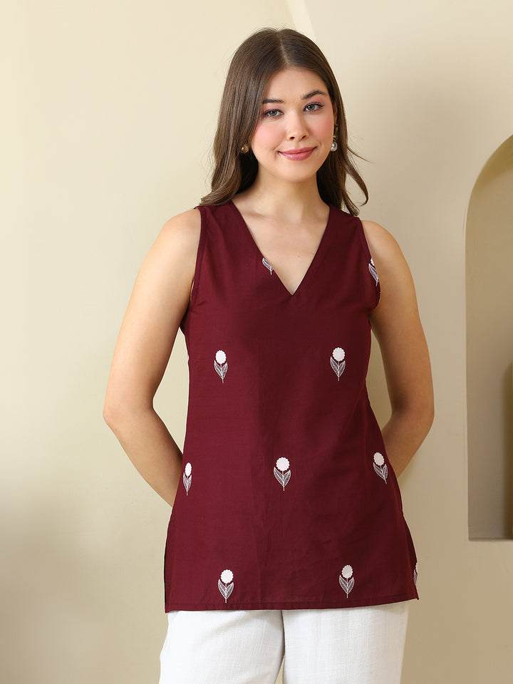 Printed Cotton Tops