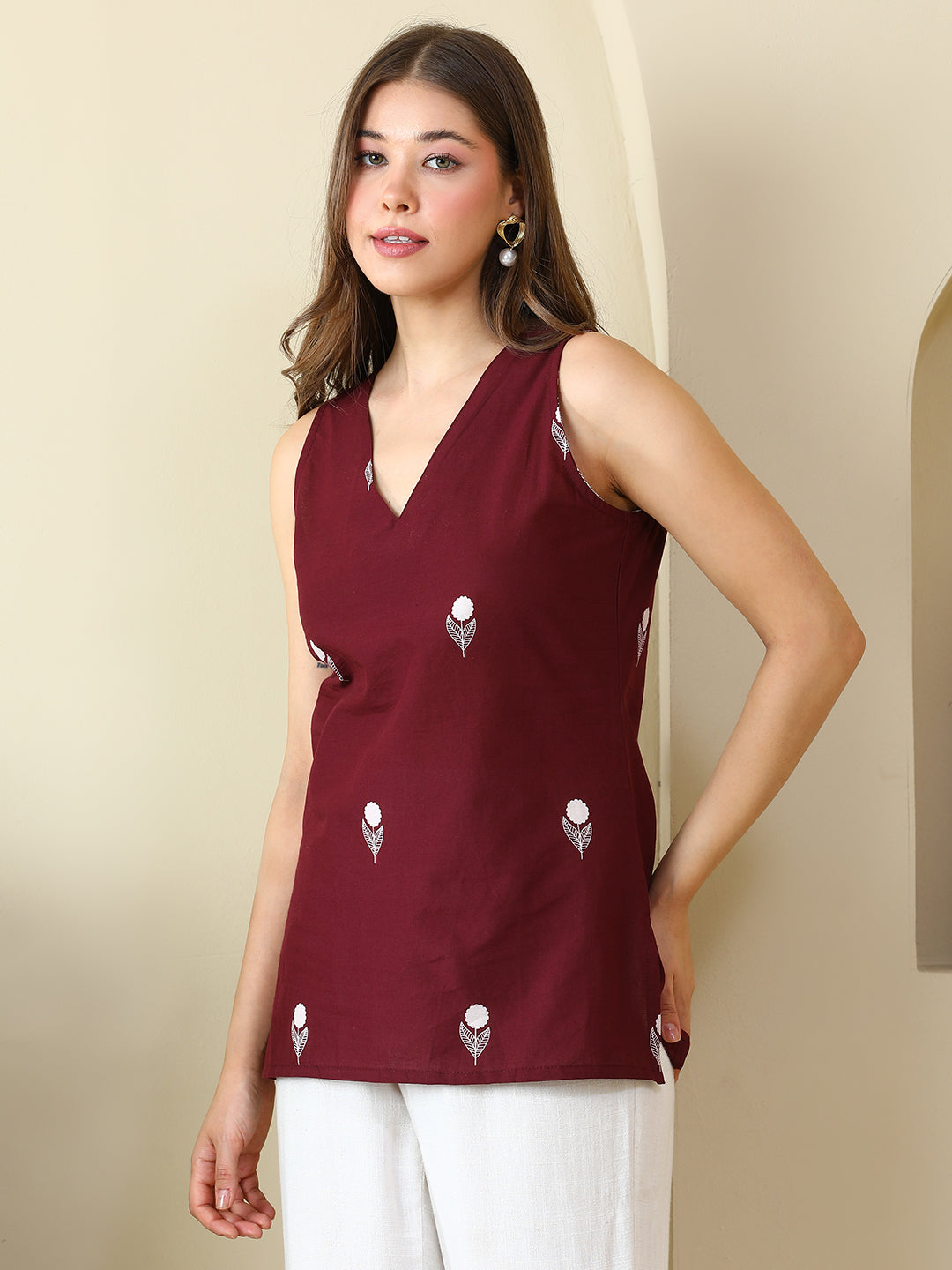Printed Cotton Tops