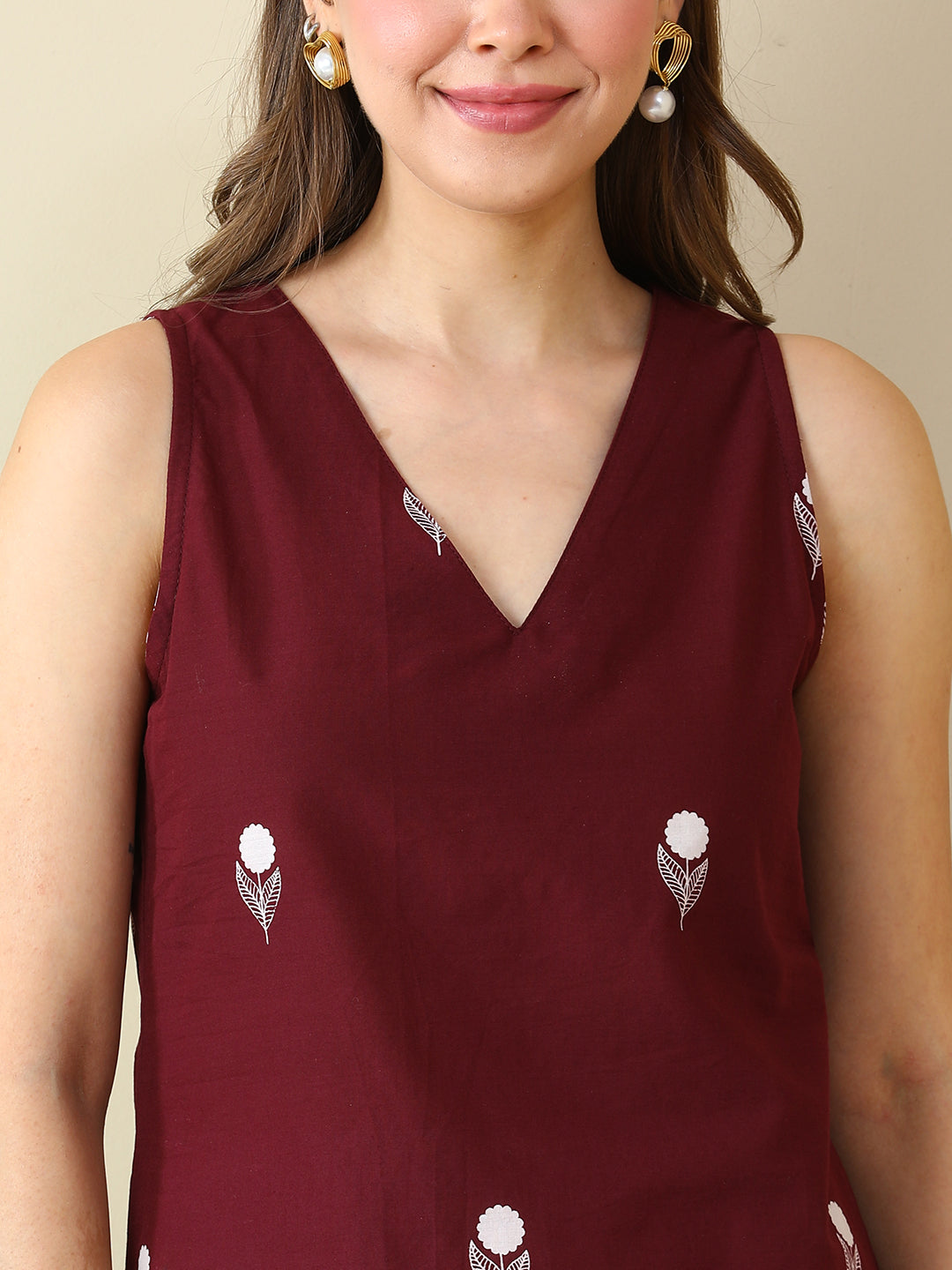 Printed Cotton Tops