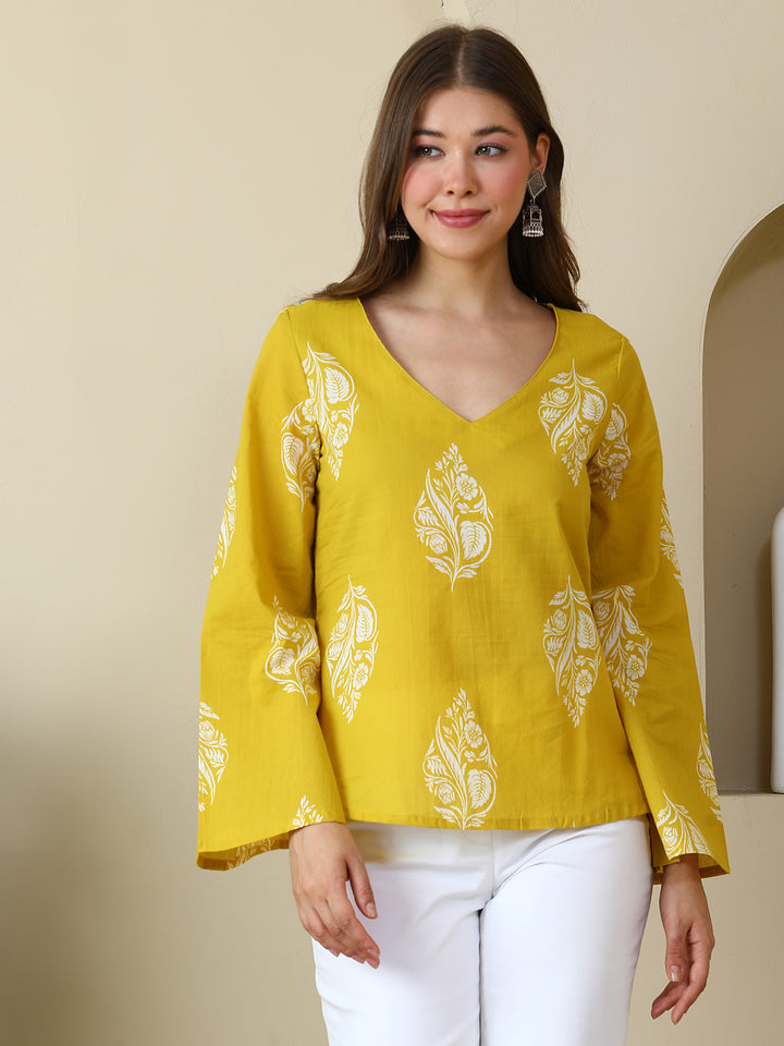 Printed Cotton Tops