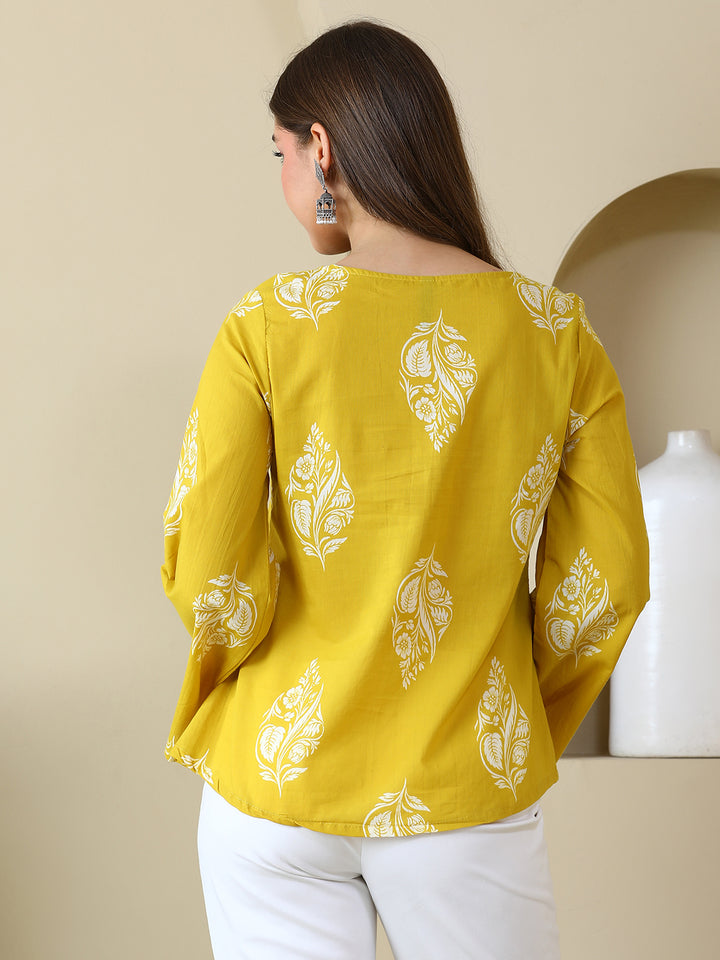 Printed Cotton Tops