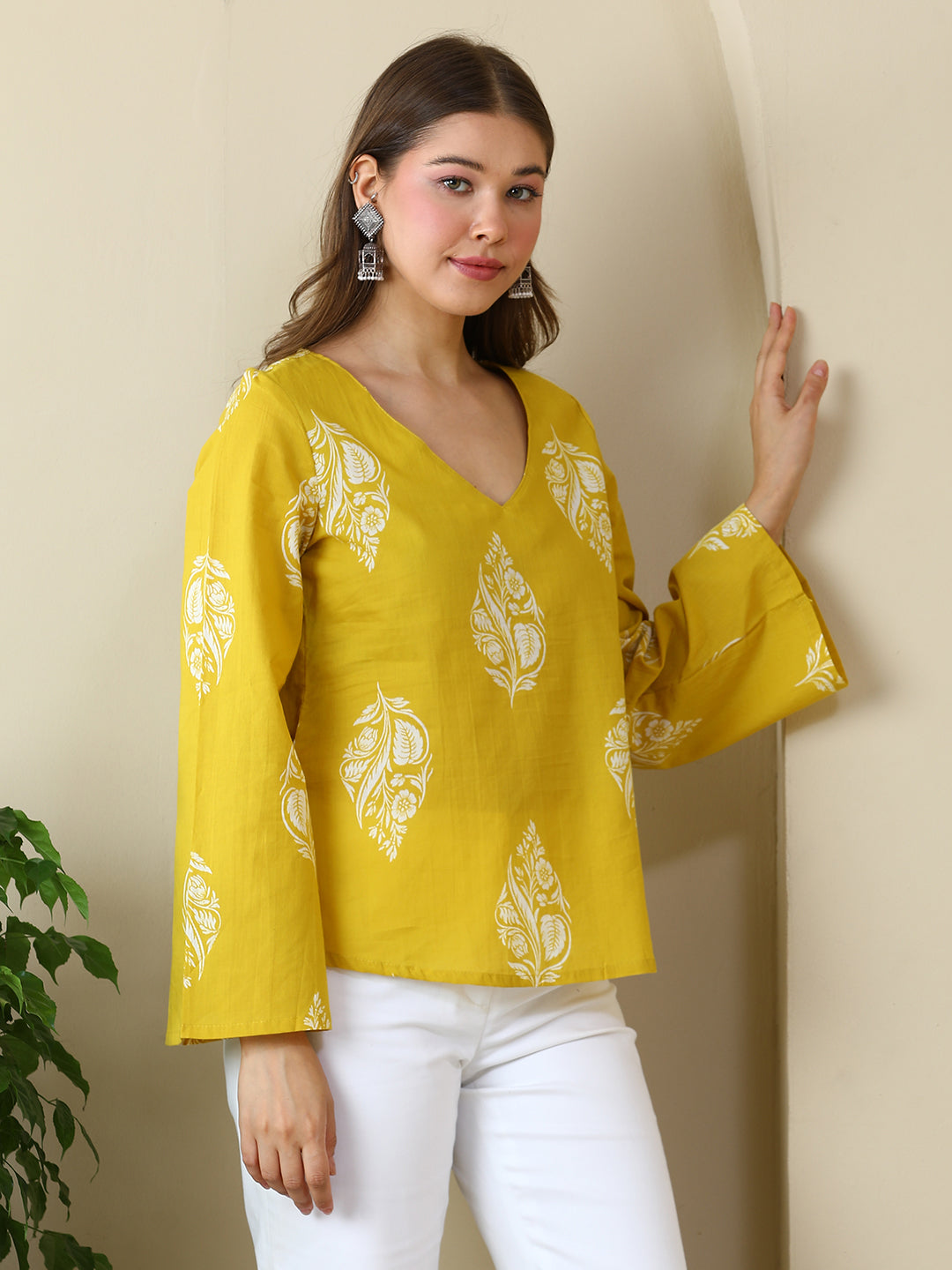 Printed Cotton Tops