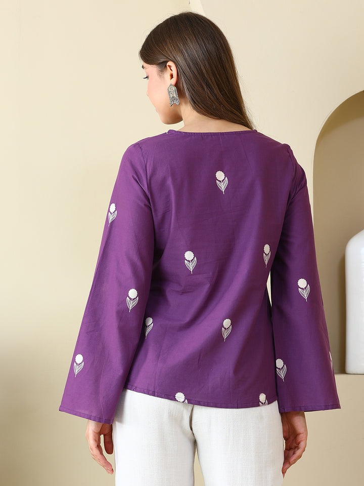 Printed Cotton Tops