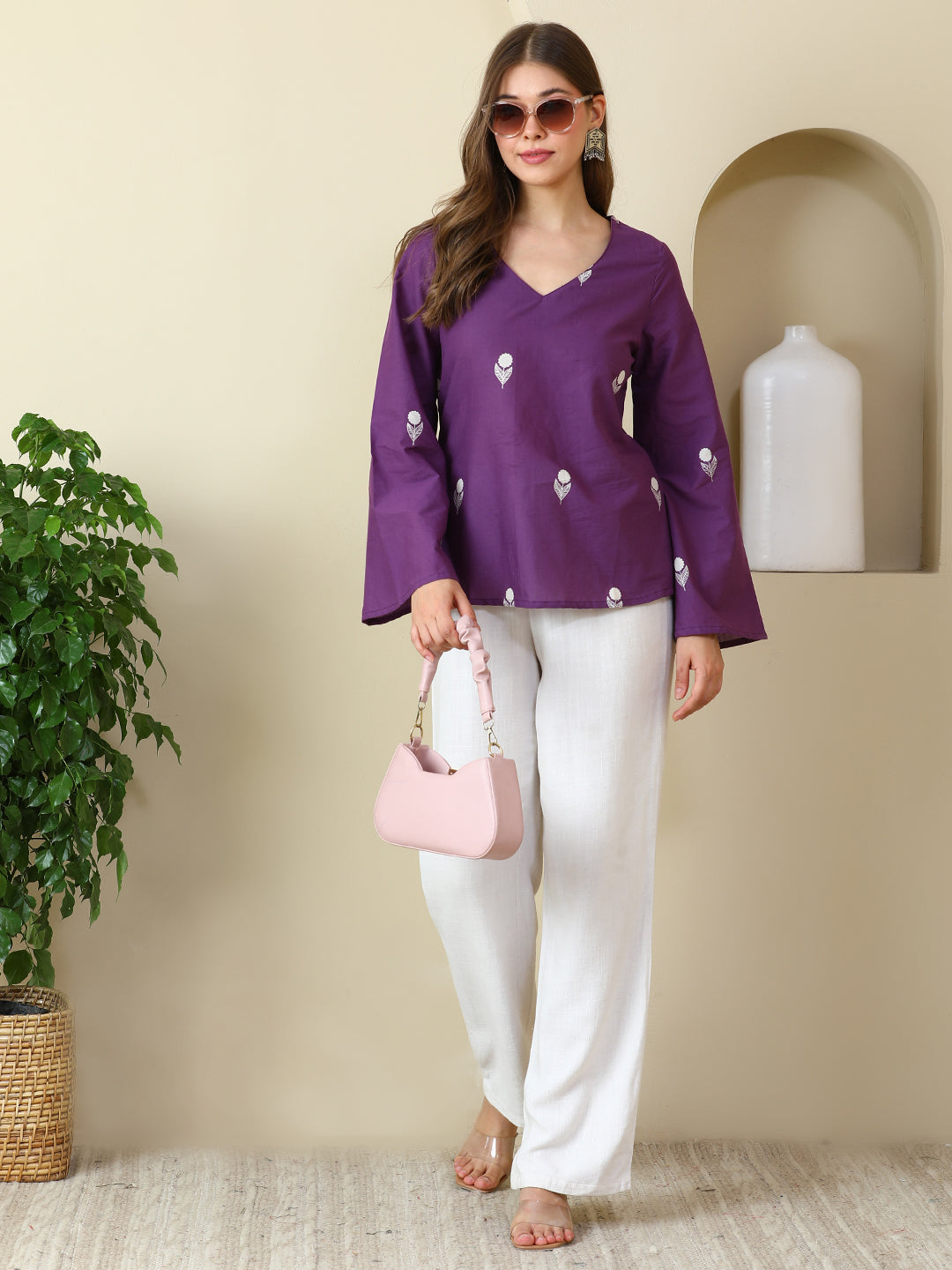Printed Cotton Tops