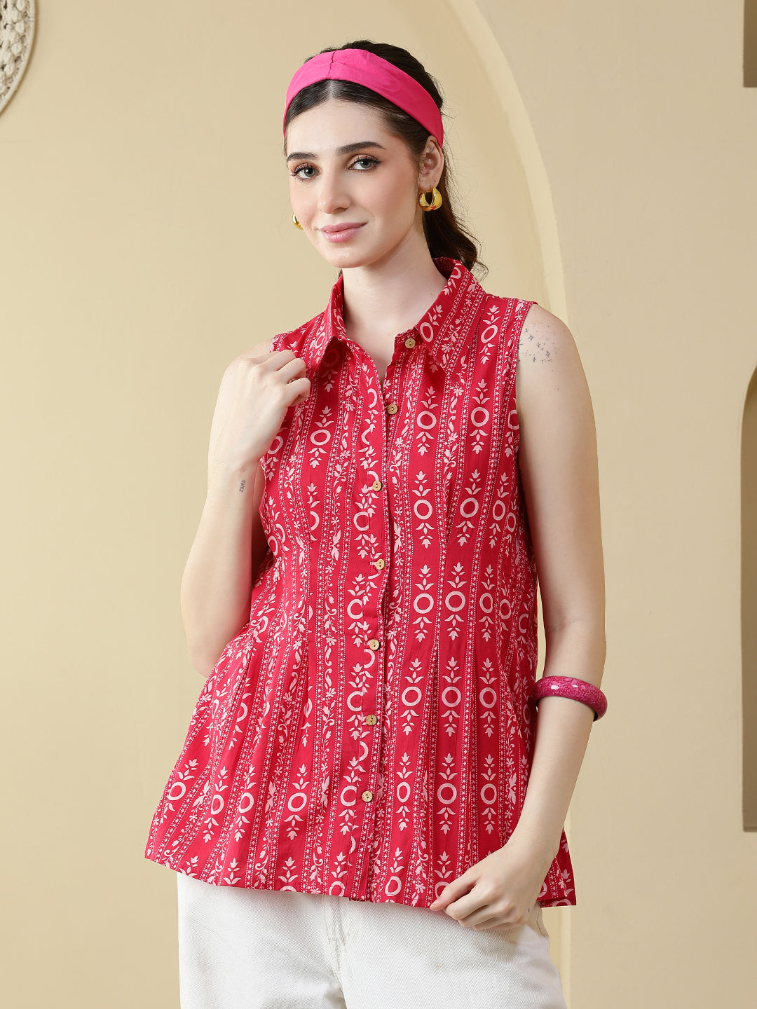 Printed Cotton Tops