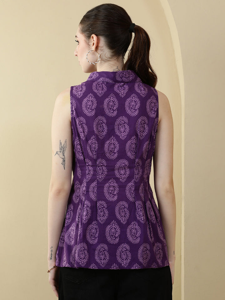 Printed Cotton Tops