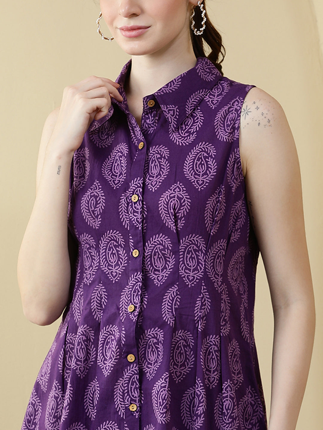 Printed Cotton Tops