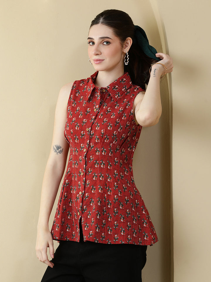 Printed Cotton Tops