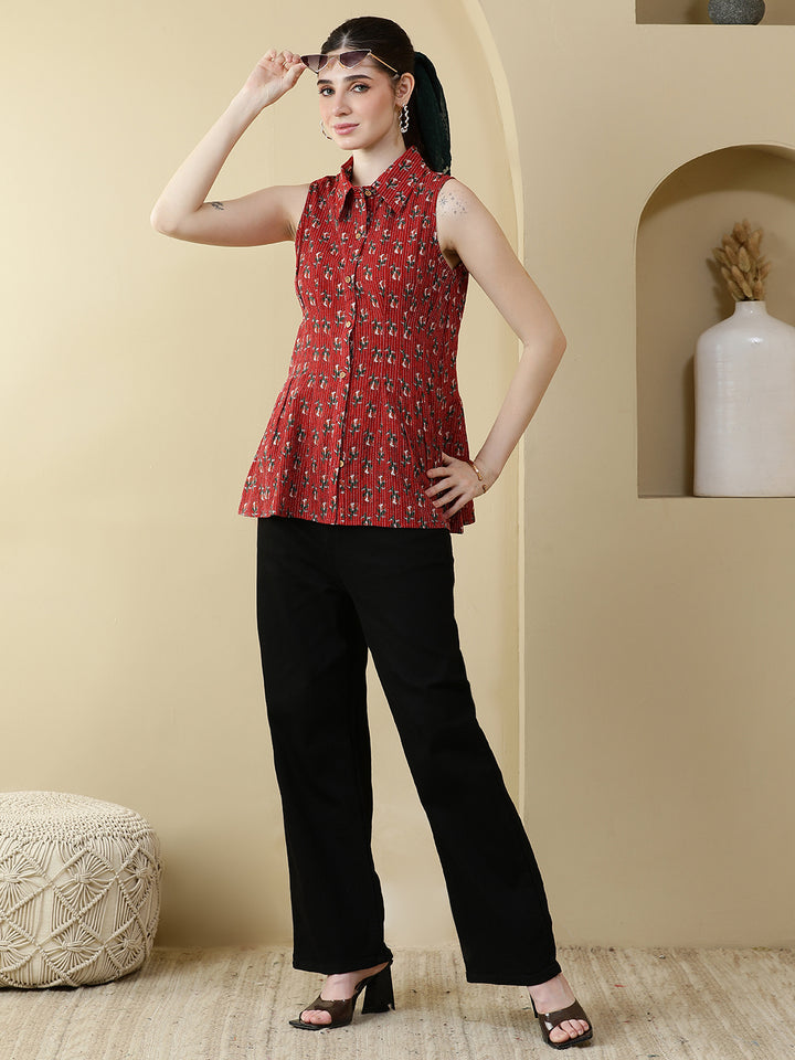 Printed Cotton Tops