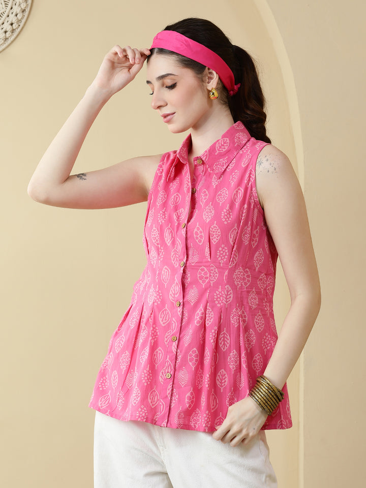 Printed Cotton Tops