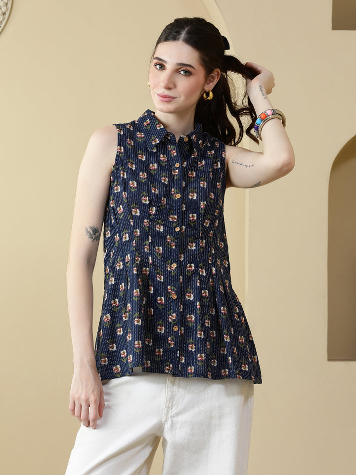 Printed Cotton Tops