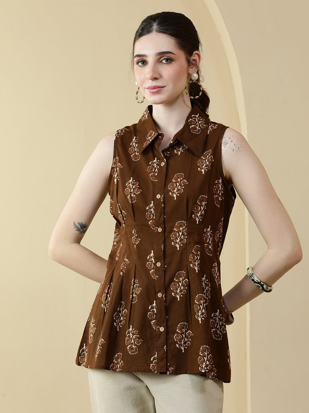 Printed Cotton Tops