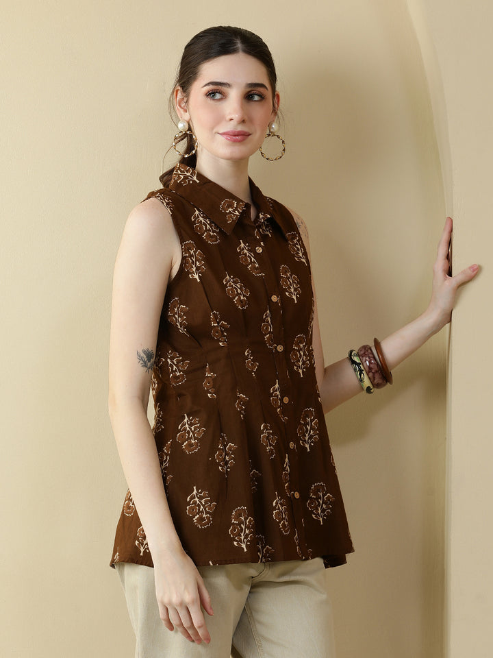 Printed Cotton Tops