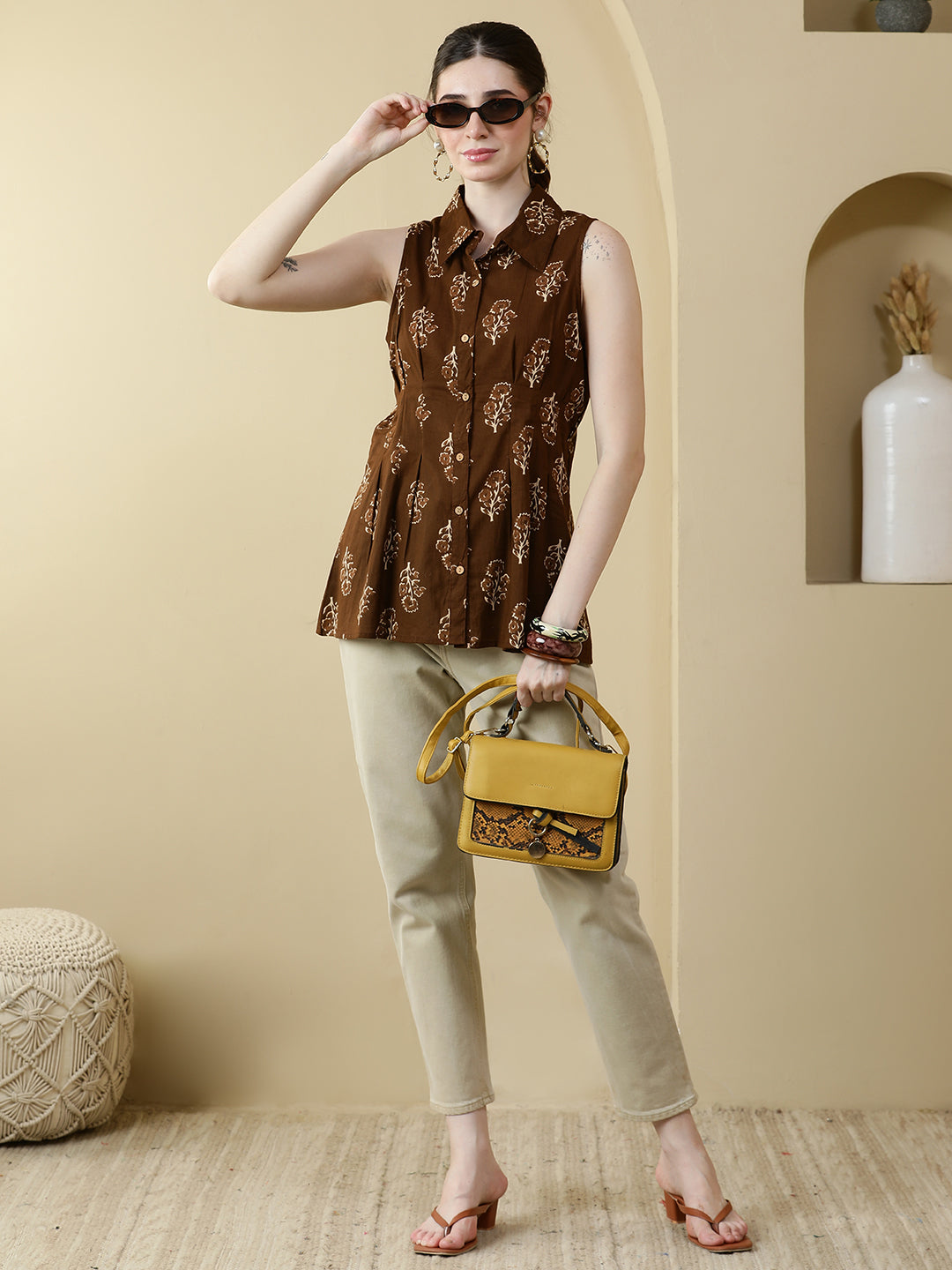 Printed Cotton Tops