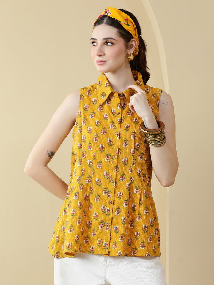 Printed Cotton Tops