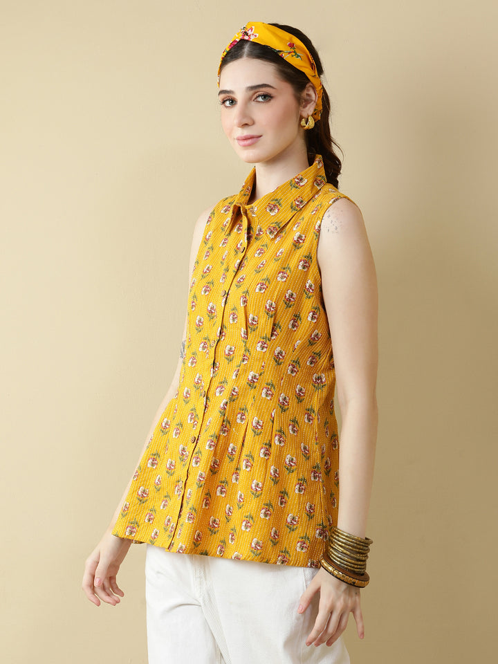 Printed Cotton Tops
