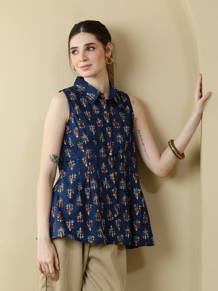 Printed Cotton Tops
