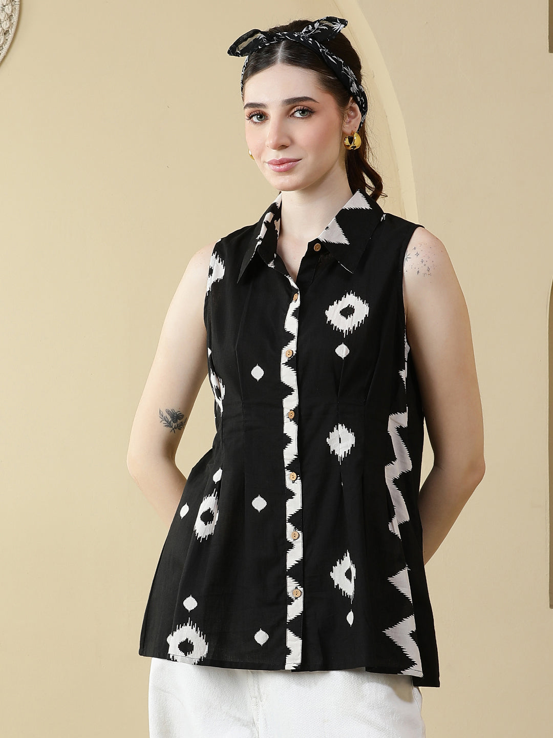 Printed Cotton Tops