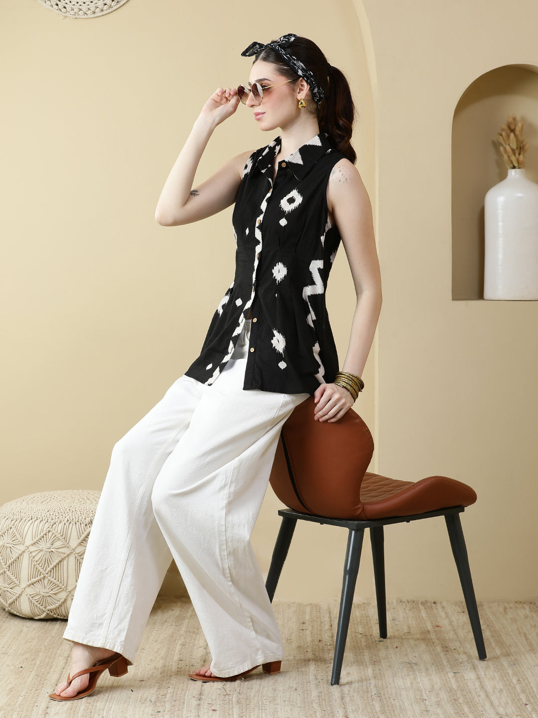 Printed Cotton Tops
