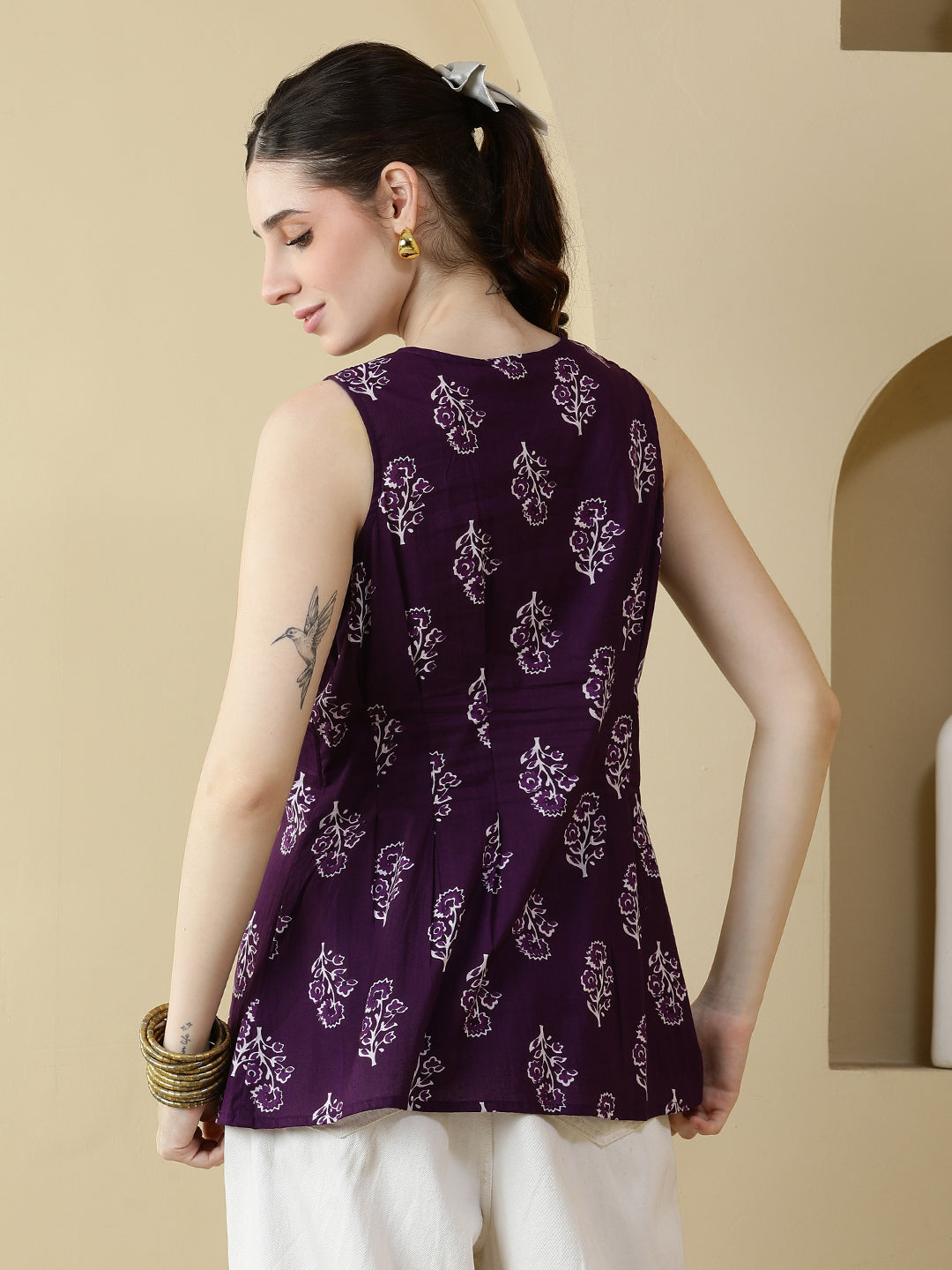 Printed Cotton Tops