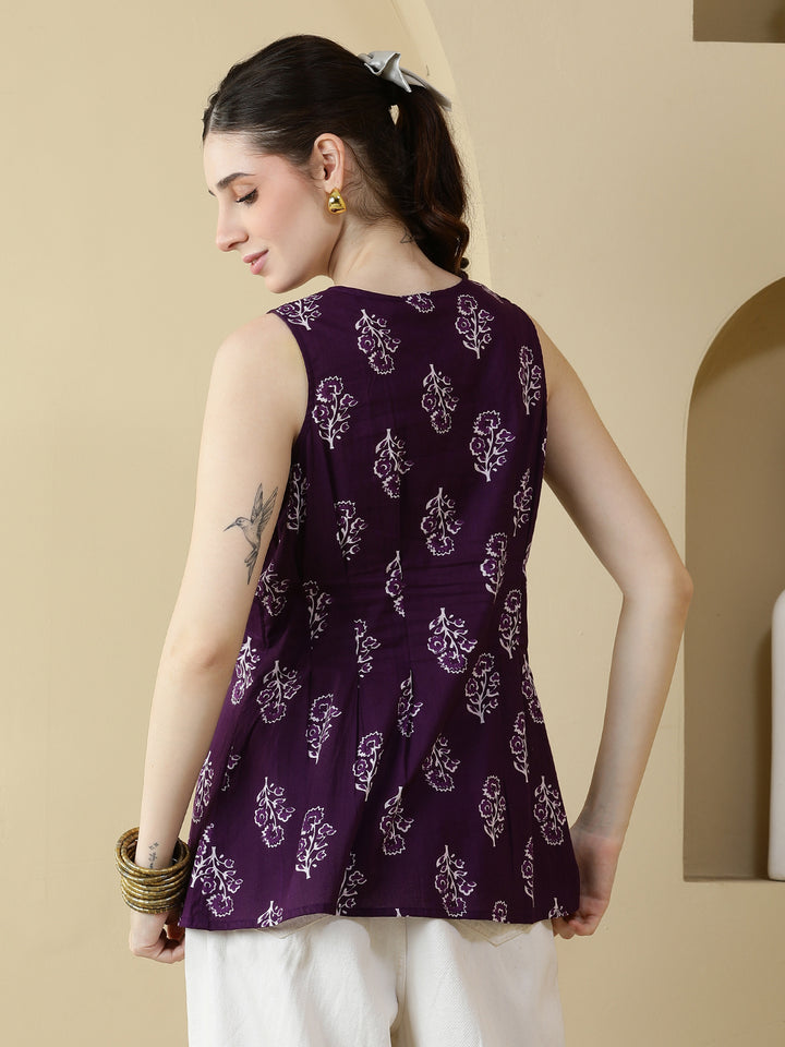 Printed Cotton Tops