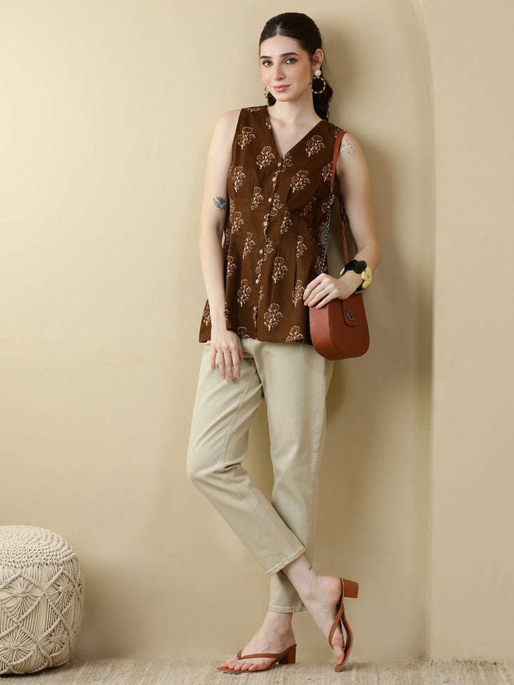 Printed Cotton Tops