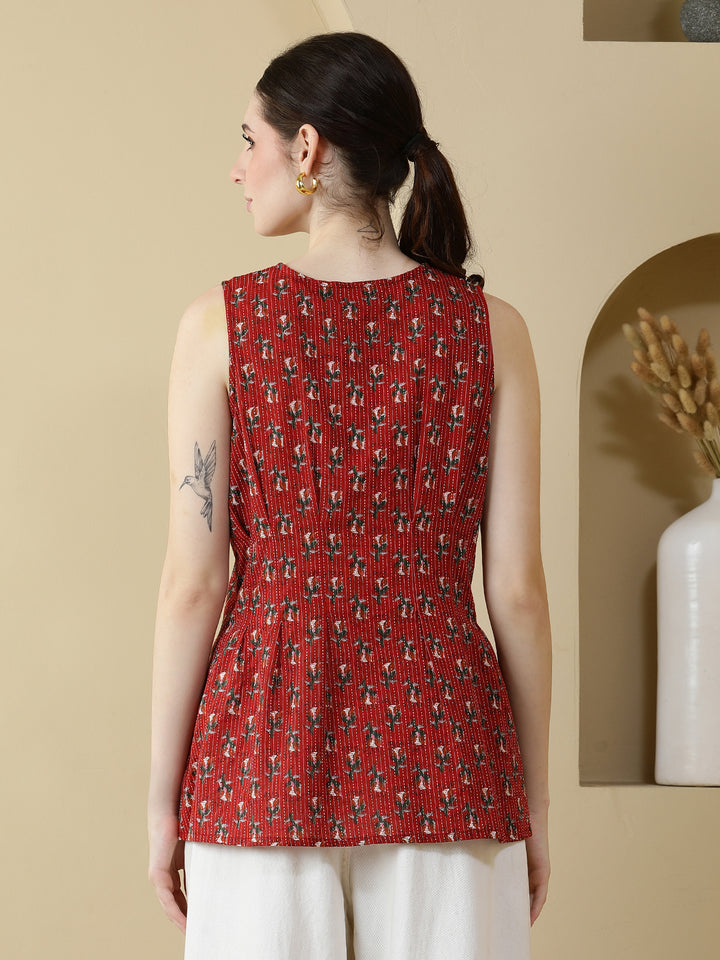 Printed Cotton Tops