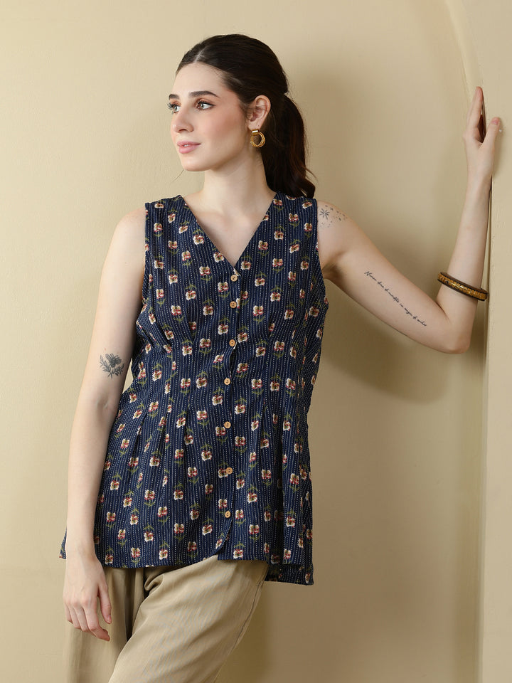 Printed Cotton Tops