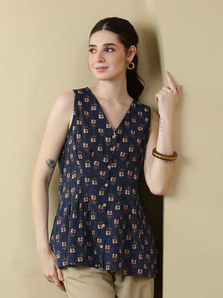 Printed Cotton Tops