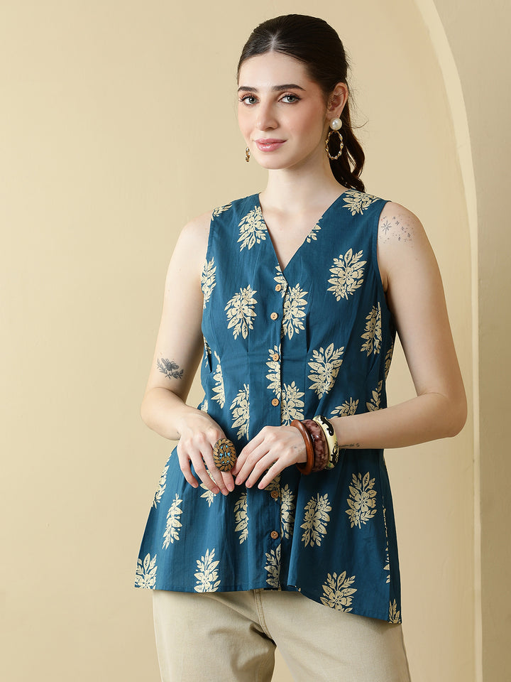 Printed Cotton Tops